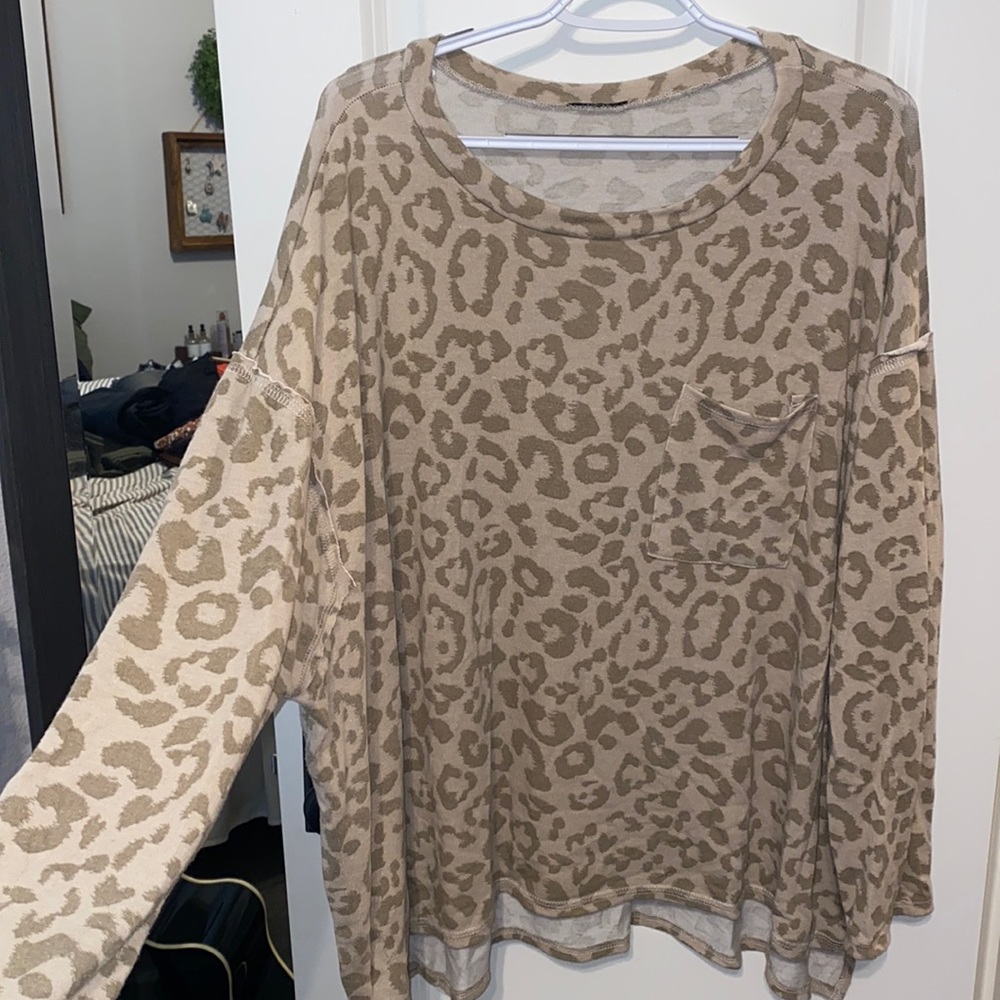Soft Leopard Shirt